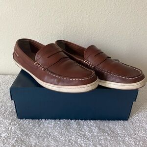 Cole Haan Men’s Pinch Weekender Slip On Loafers in Cigar Brown Size 9.5 Regular